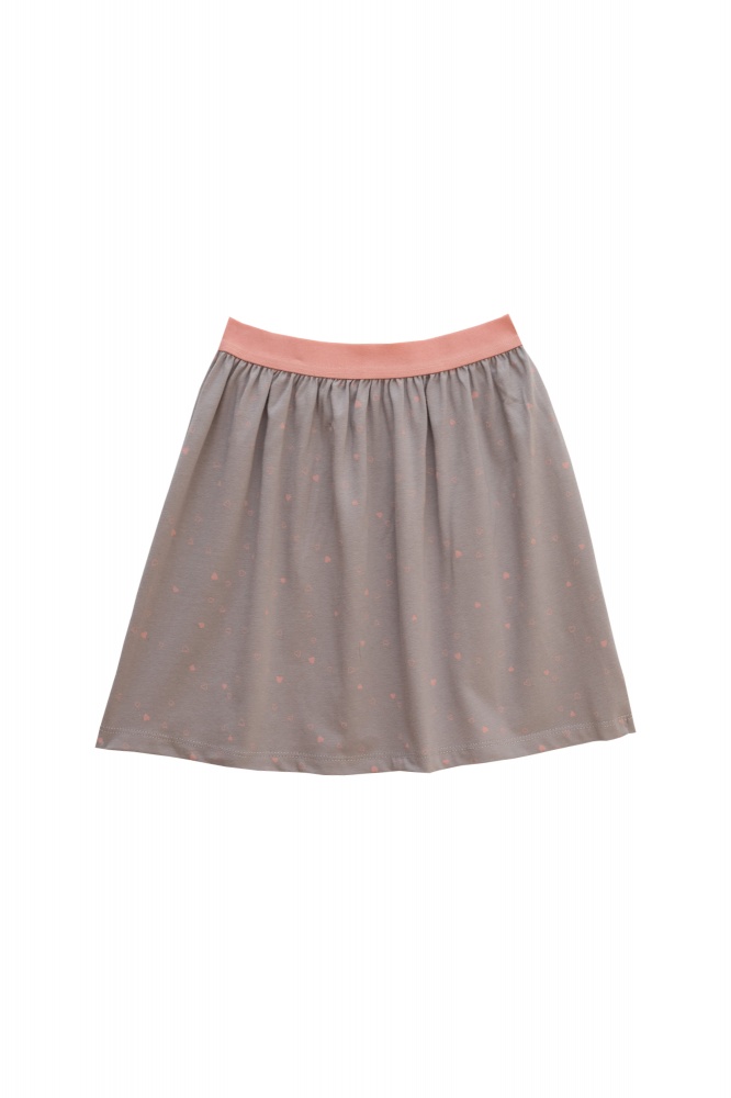 Юбка для девочек KOSTA р.122-128 серый 2524-4