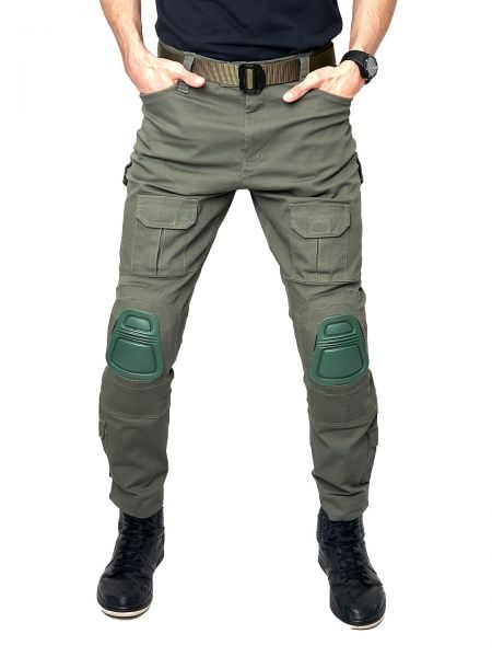 Брюки ESDY тактические с наколенниками р. XXL оливковый