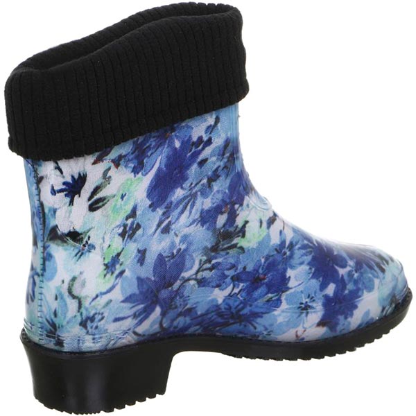 Полусапоги Alisa Line Цветы р.40 синий