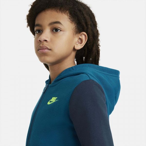 Спортивний костюм Nike B NSW CORE BF TRK SUIT BV3634-301 р. XS блакитний