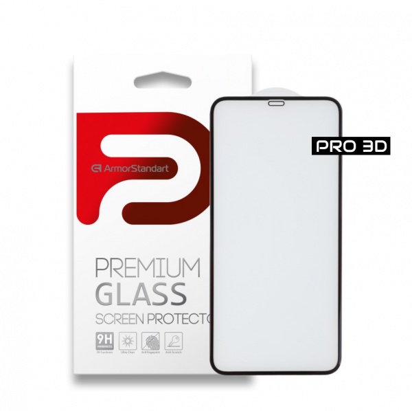 Захисне скло Armorstandart iPhone 11 Pro Max/XS Max (ARM55372-GP3D-BK) Pro 3D
