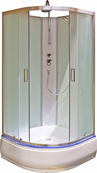 Душевой бокс Water House ROUND 90х90 OSK-8114 с высоким поддоном