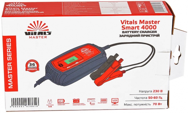 Зарядное устройство Vitals Master Smart 4000 