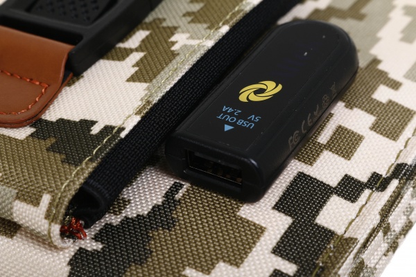 Зарядний пристрій розкладний Altek портативний 14W ALT-14 мілітарі