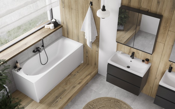 Ванна акриловая Cersanit IVA 150х70 см 