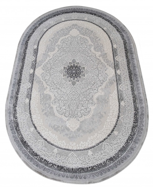 Килим Karmen Carpet GALERIA GL037G GREY/GREY 160x230 см O 