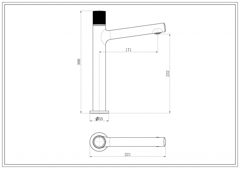 Змішувач для умивальника Aqua Rodos Roma 04 Gun Metal