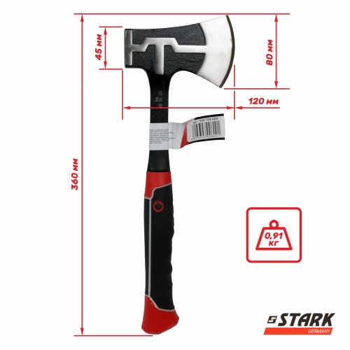 Топор туристический Stark Pro 600 г