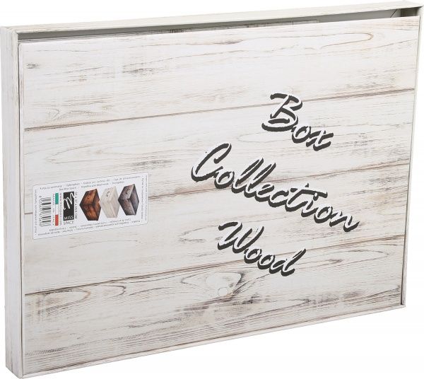 Ящик картонный Miss Space White Wood 510x370x240 мм