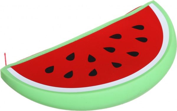 Пенал Арбуз 19,5*9,5*2,8 см разноцветный