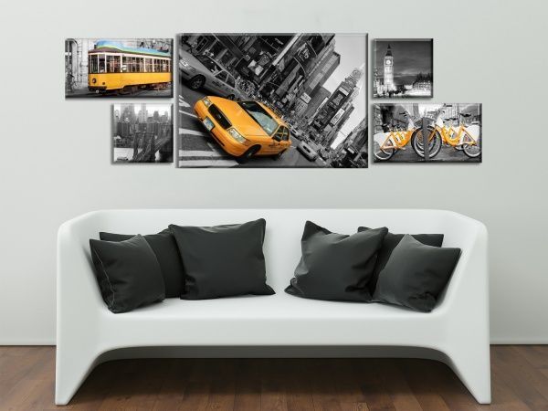 Картина модульная 50x150 см SvitArt MN5-5 