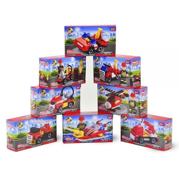 Конструктор Пожарные в ассортименте 2002