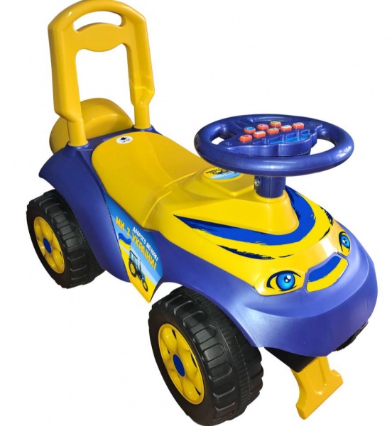 Машинка Doloni Toys жовто-блакитний 0142/17
