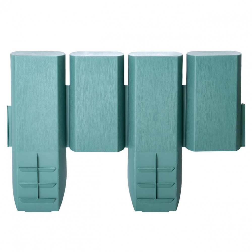 Огорожа Алеана для клумб і грядок 130х90х15 см (L-3,8 м)