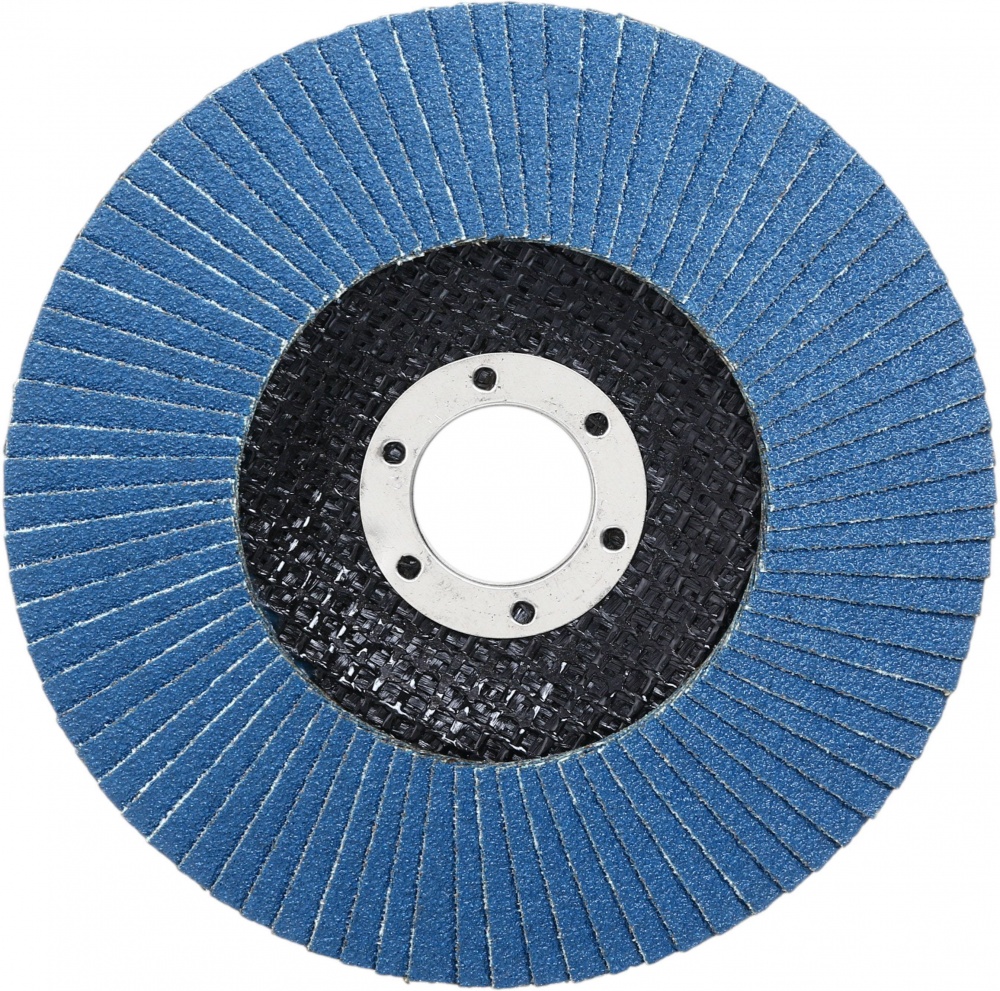 Круг пелюстковий LION торцевий по металу/нержавійці 125х22,23 мм 125 мм P120