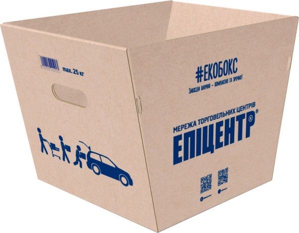 Коробка из гофрокартона Экобокс 311x413x307 мм