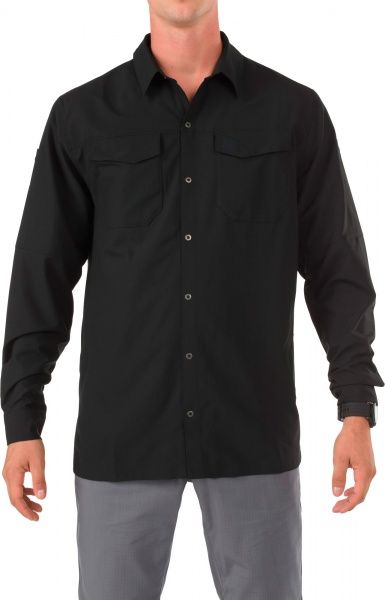 Рубашка 5.11 Tactical Freedom Flex Woven Shirt - Long Sleeve р. XXL black 72417
