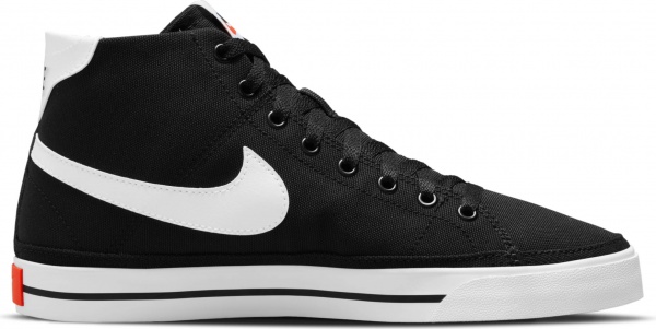 Кроссовки Nike Court Legacy Mid Canvas DD0161-001 р.US 6,5 черный