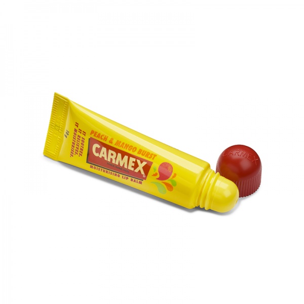 Бальзам для губ Carmex со вкусом персика и манго 10 г