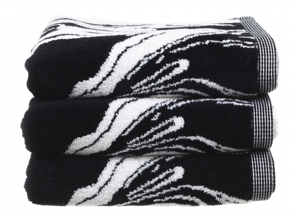 Полотенце Manchas 50x90 см черный 