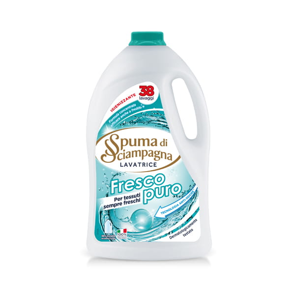 Гель для машинной и ручной стирки Spuma di Sciampagna Fresko 1,71 л