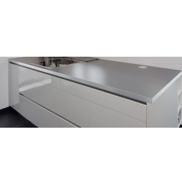 Уголок алюминиевый АЛЮПРО 15x15x1,5 мм 2500 мм с клейкой лентой дуб сонома