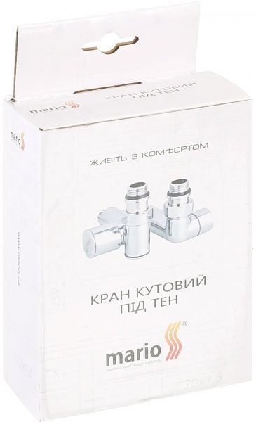Комплект термостатический Mario угловой