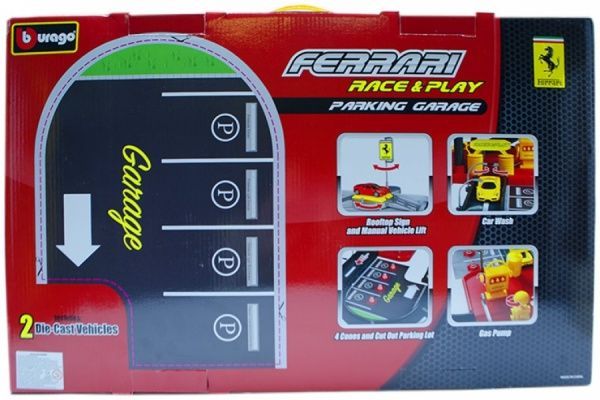 Игровой набор Bburago Гараж FERRARI 1:43 18-31204