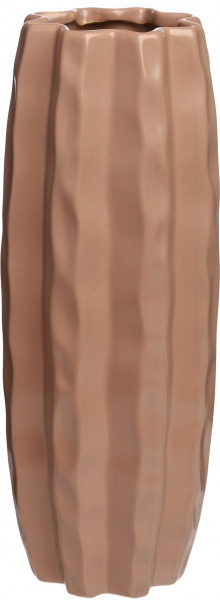 Ваза керамічна беж Guoxin d15хh37