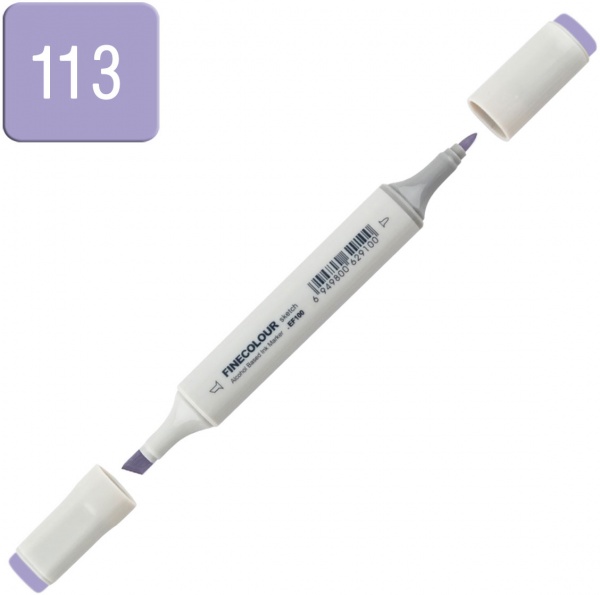 Маркер спиртовой FINECOLOUR Sketch EF100-113 сиреневый 