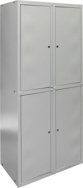 Металлический шкаф ячеечный (камера хранения) Ferocon ЯШМ-24-01-08х18х05-7035 