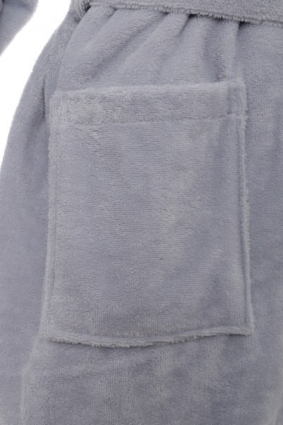 Халат Durutex р. L серый Hooded 