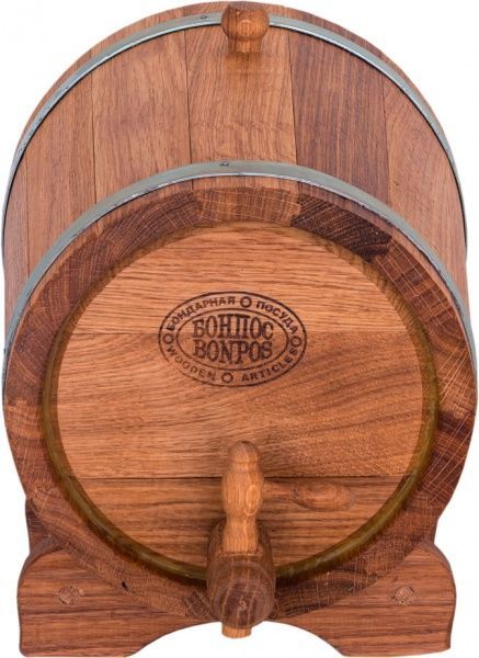 Жбан Бонпос дубовый на подставке 3 л