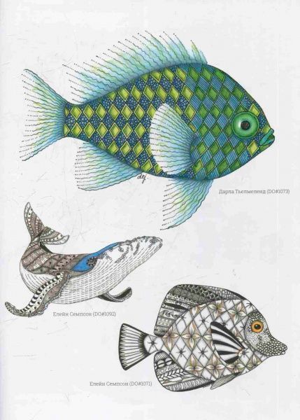 Книга Бен Квок «Прості тангли. Море» 978-9-6674-8312-8