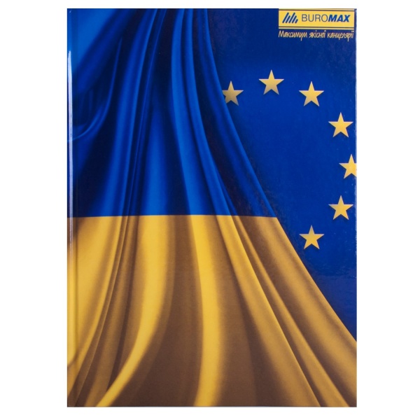 Книга канцелярська UKRAINE А4 96 арк. клітинка асорті Buromax