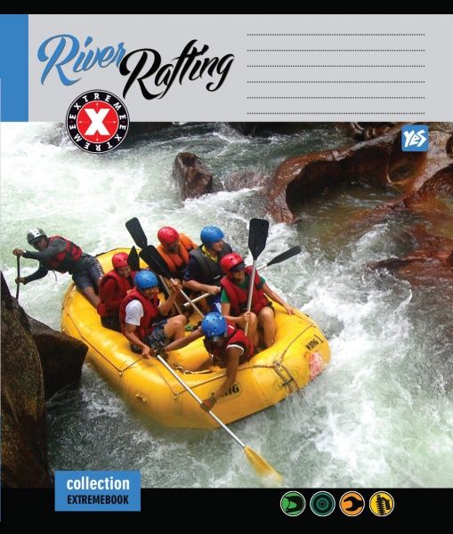 Комплект зошитів Extreme 2018 36 аркушів в лінію 15 шт. YES