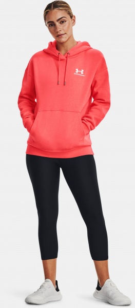 Джемпер Under Armour ESSENTIAL FLEECE HOODIE 1373033-691 р.M красный