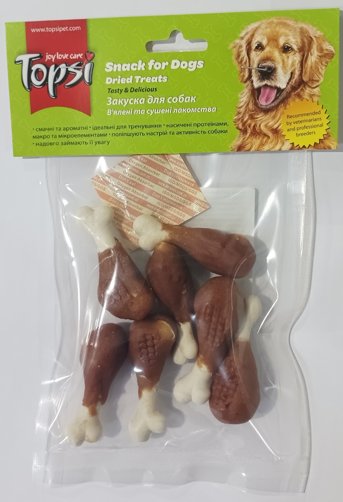 Лакомство Topsi Окорочка из мяса курки 100 г
