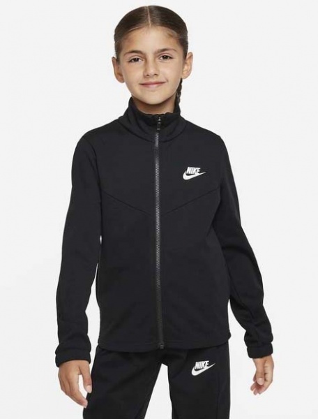 Спортивний костюм Nike K NSW TRACKSUIT POLY FZ HBR FD3067-010 р.L чорний