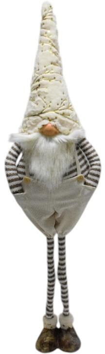 Декорація новорічна Гном телескопічний 75 см