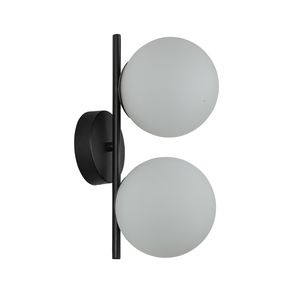 Бра Miorro Stella 40 Вт E14 чорний 51-311-185