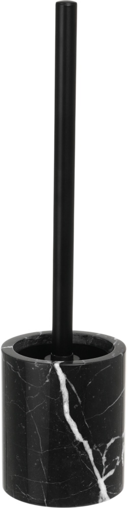 Ершик для унитаза Sensio Marble 9.5х9.5х11 см чорний