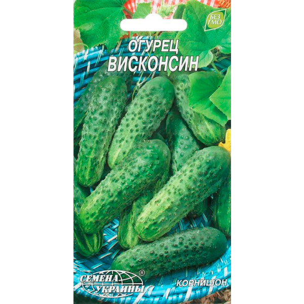 Насіння України Огірок Вісконсін 1 г