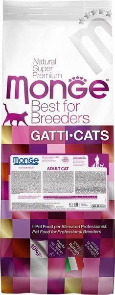 Корм Monge Cat Adult Chicken 10 кг