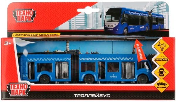 Автомодель Технопарк ТРОЛЕЙБУС ХАРКІВ SB-18-11WB(NO IC)
