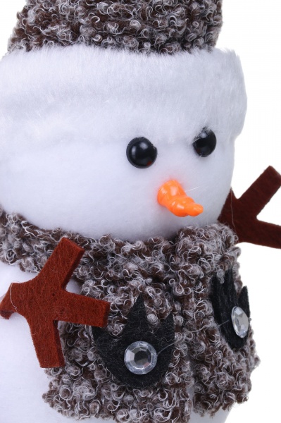 Підвіска Сніговик пінопласт мікс 4 види 14 см 