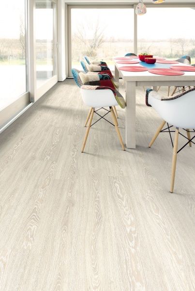 Ламінат Kronospan Kronostep 7677 дуб каньйон гірський 32/АС4 1285x192x8 мм