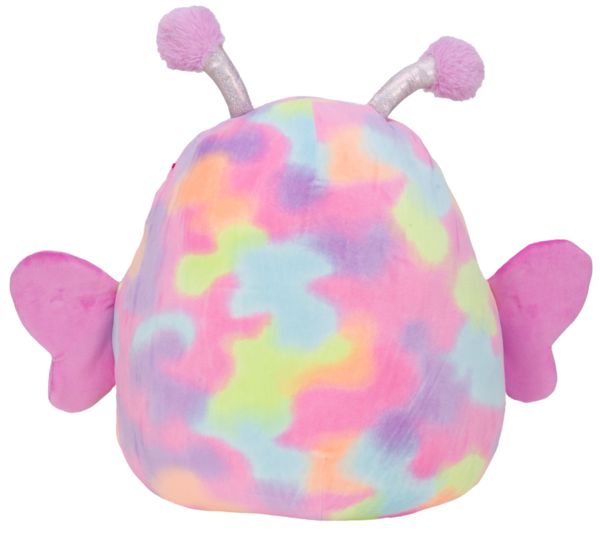 Мягкая игрушка SQUISHMALLOWS Радужная бабочка Рен 20 см разноцветный 6732746