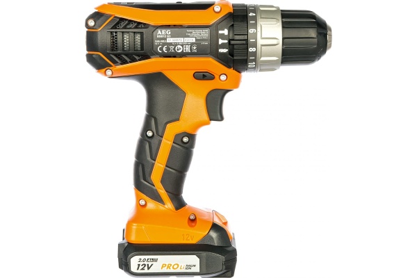 Шуруповерт ударный аккумуляторный AEG 4935451531 BSB12G3 LI-202C