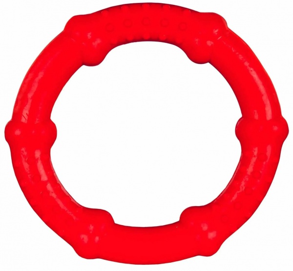 Игрушка Trixie для собак Кольцо из натурального каучука 15 см в ассортименте 3330